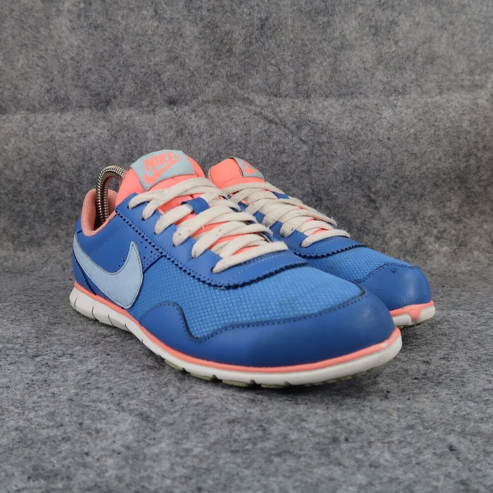 Nike Shoes Womens 7 Athletic Sneakers Trainers Victoria Low Blue Lace Up Sport